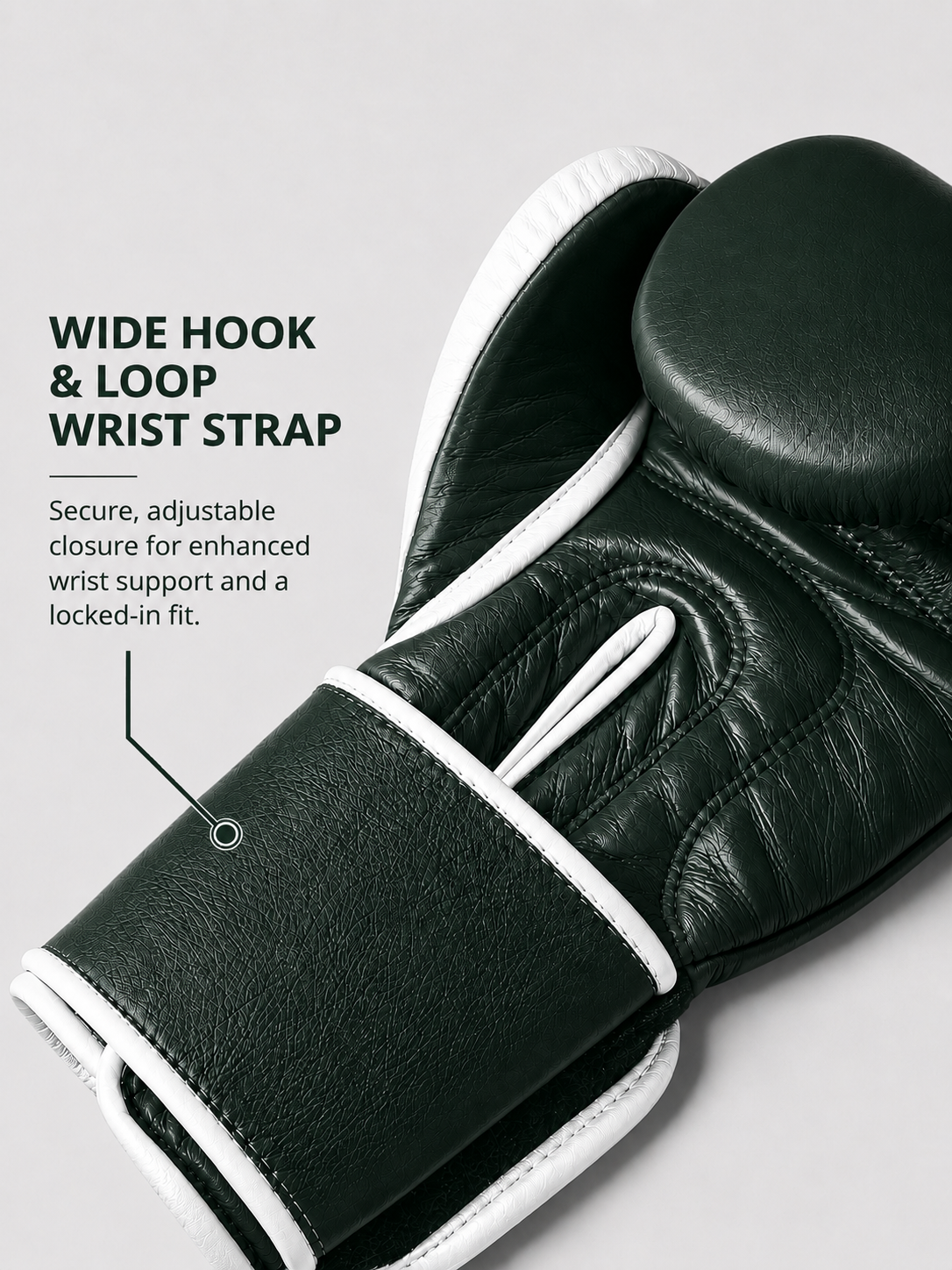 LIMITED EDITION RAWCAGE PHANTOM GREEN MAKARI COWHIDE LEATHER BOXING GLOVES