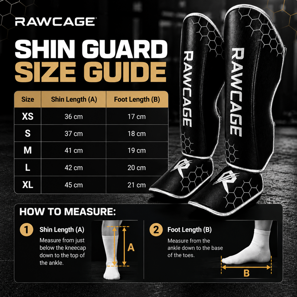 HONEYCOMB SHIN GUARDS
