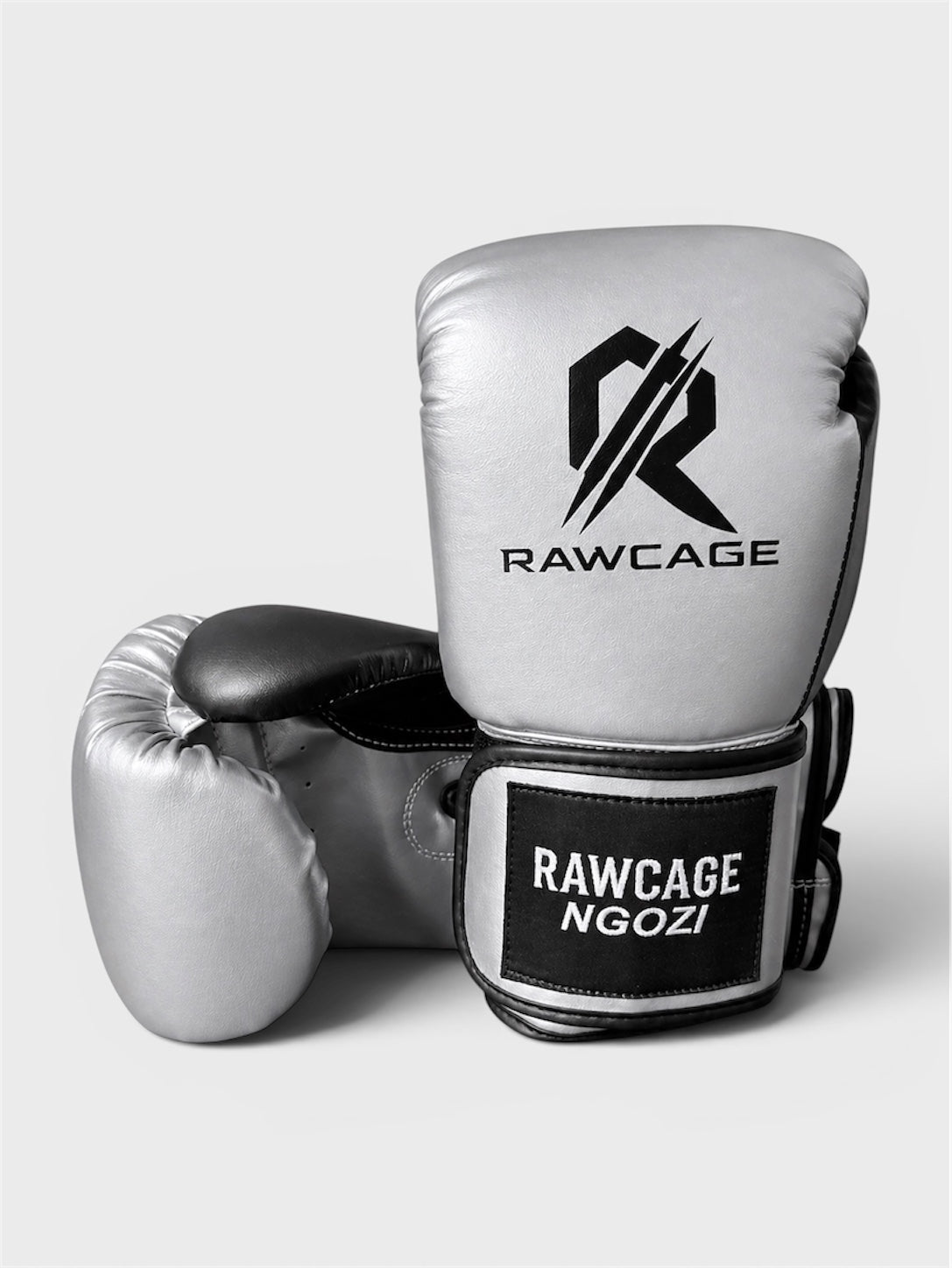 RAWCAGE SILVER NGOZI SPARRING BOXING GLOVES