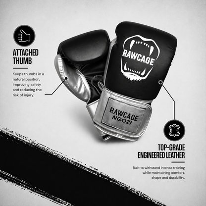 RAWCAGE NGOZI SPARRING BOXING GLOVES