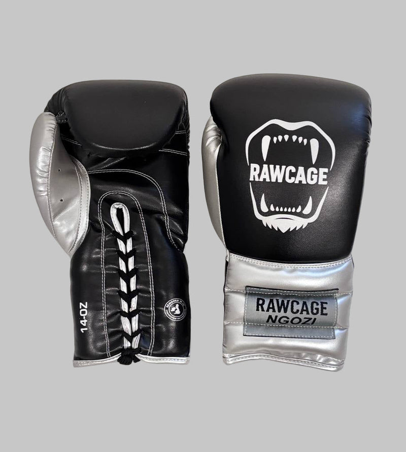 RAWCAGE NGOZI LACE SPARRING BOXING GLOVES