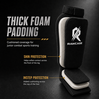 RAWCAGE CORESHIN V2 JUNIOR SHINGUARDS
