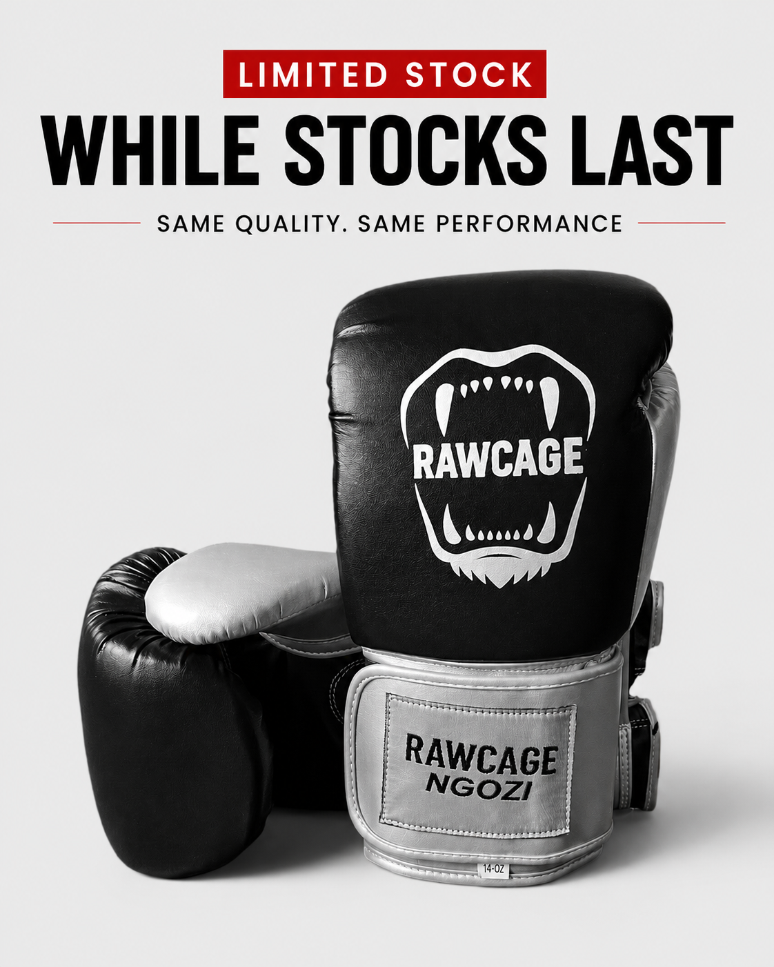 RAWCAGE NGOZI SPARRING BOXING GLOVES